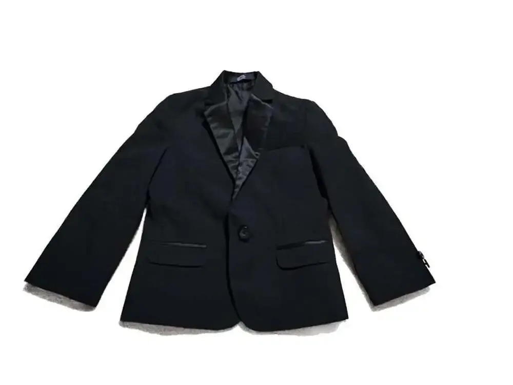 Nautica Boys Size 4 Regular Black Dress Suit Jacket